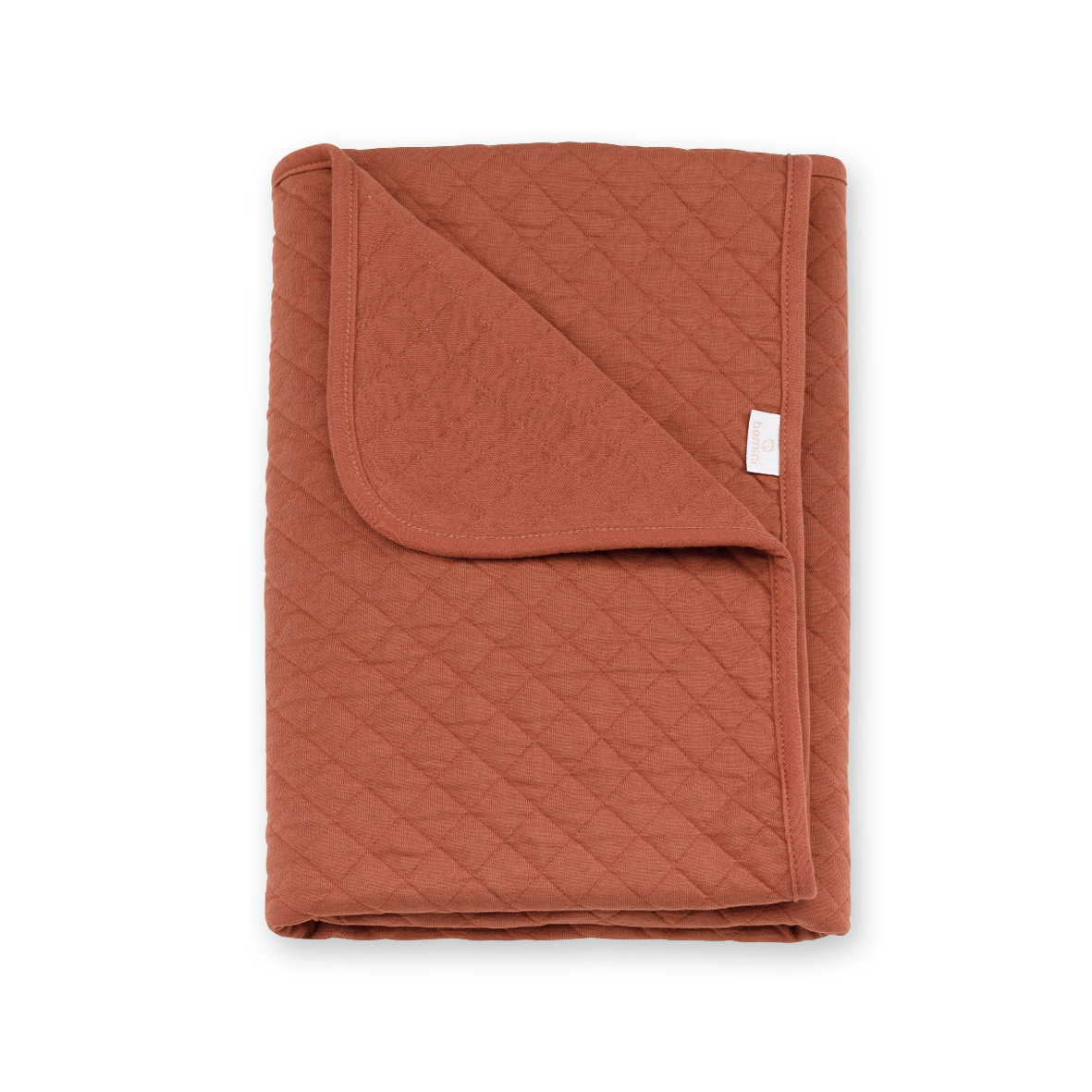Blanket Snug cotton 75x100cm QUILT Brick TOG 1.5