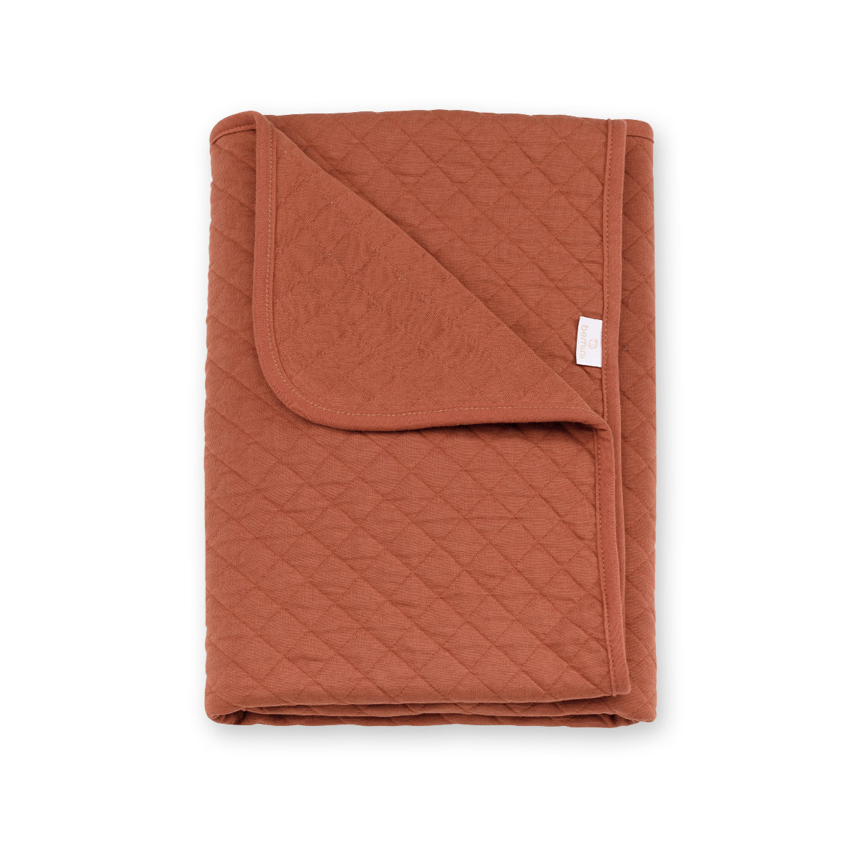 Blanket Snug cotton 75x100cm QUILT Brick TOG 1.5