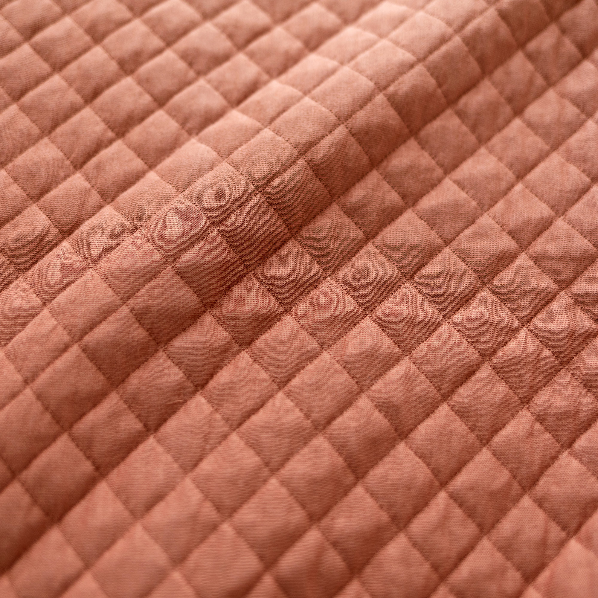 Kuscheldecke Pady quilted jersey 75x100cm QUILT Brick tog 1.5