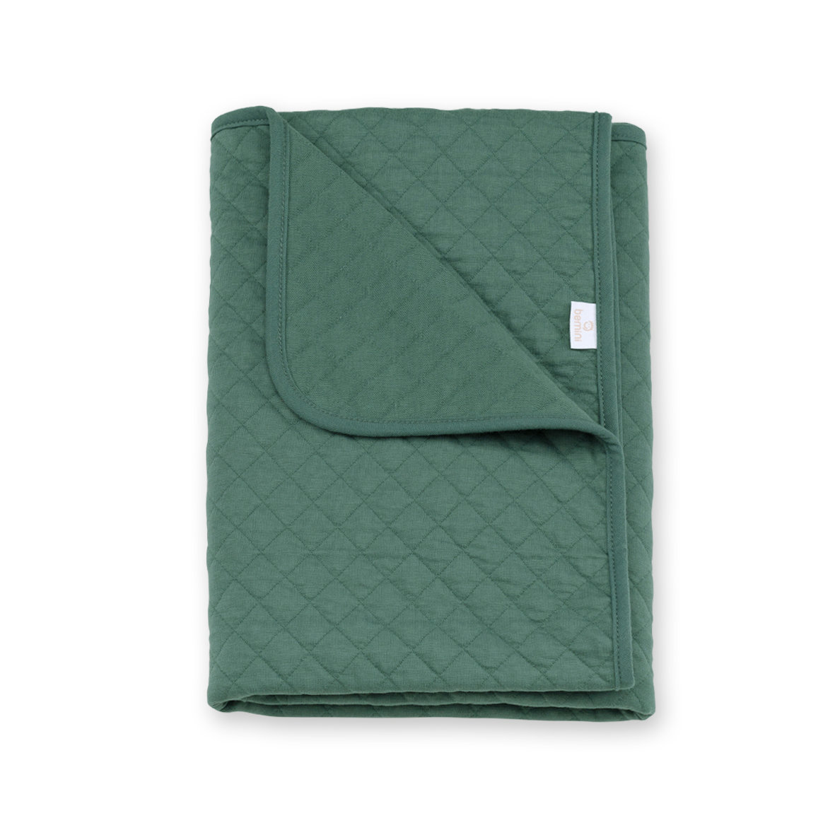 Couverture Pady quilted jersey 75x100cm QUILT Green TOG 1.5