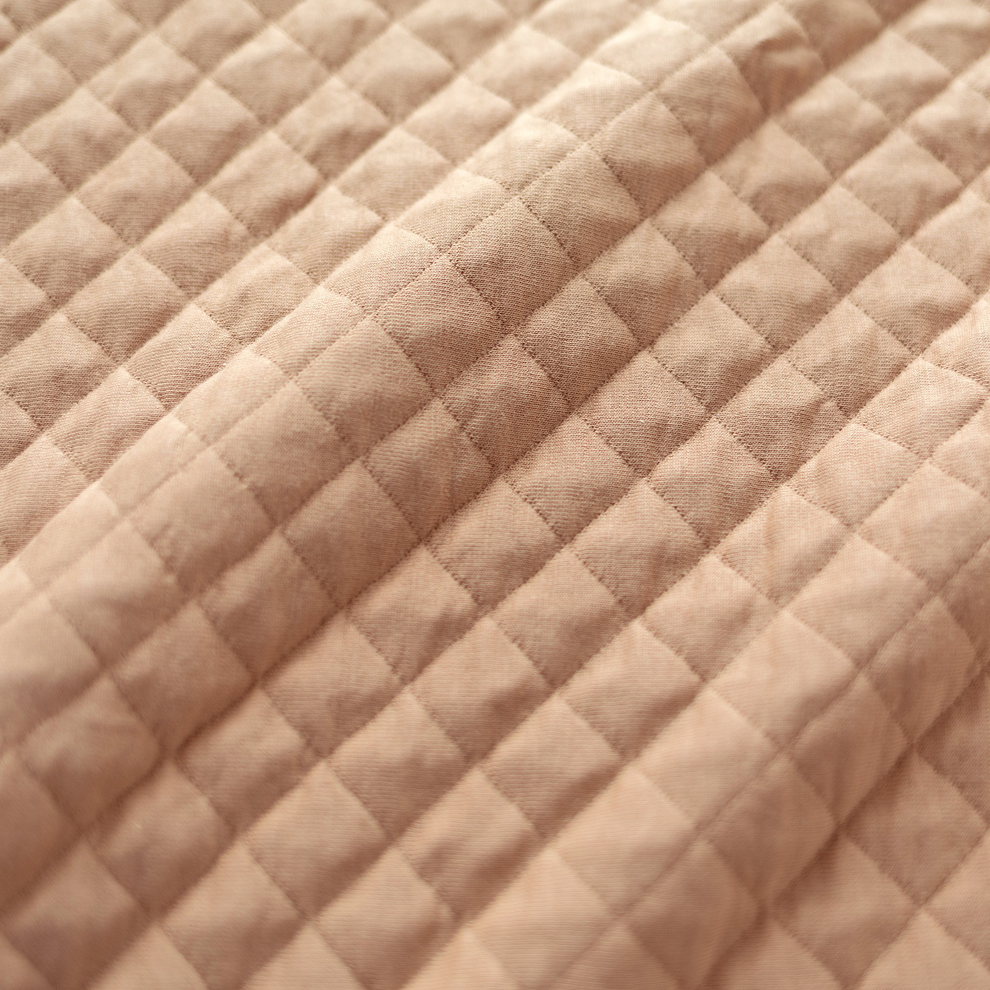Blanket Pady quilted jersey 75x100cm QUILT Beige tog 1.5[WANDER]