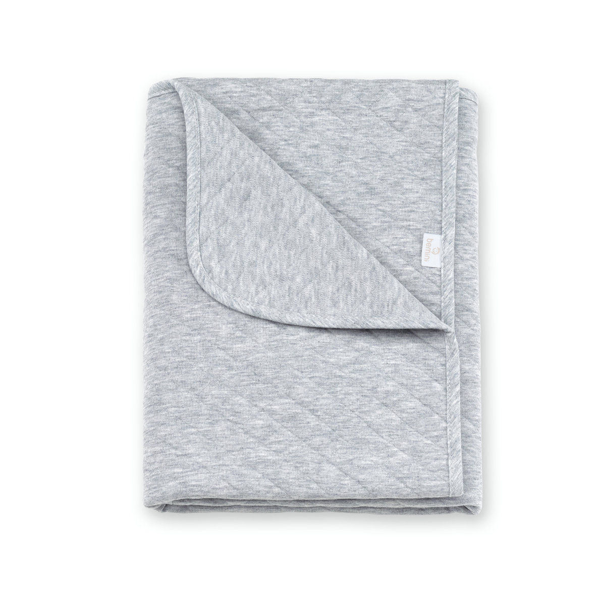 Blanket Snug cotton 75x100cm QUILT Mix grey TOG 1.5