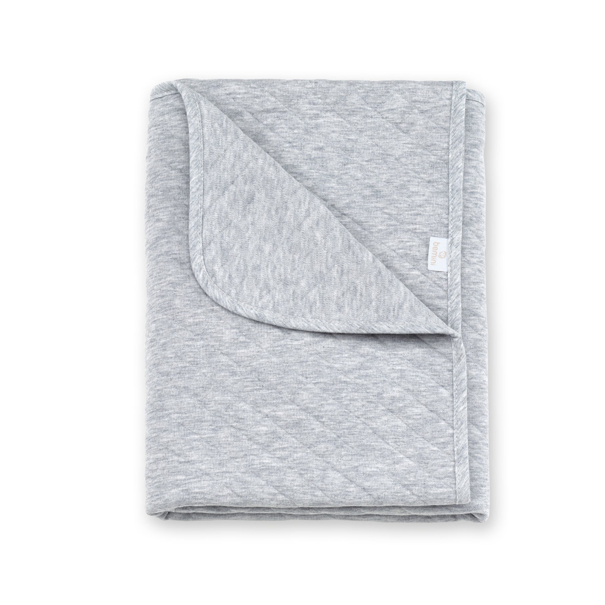 Manta Pady quilted jersey 75x100cm QUILT Mix grey TOG 1.5