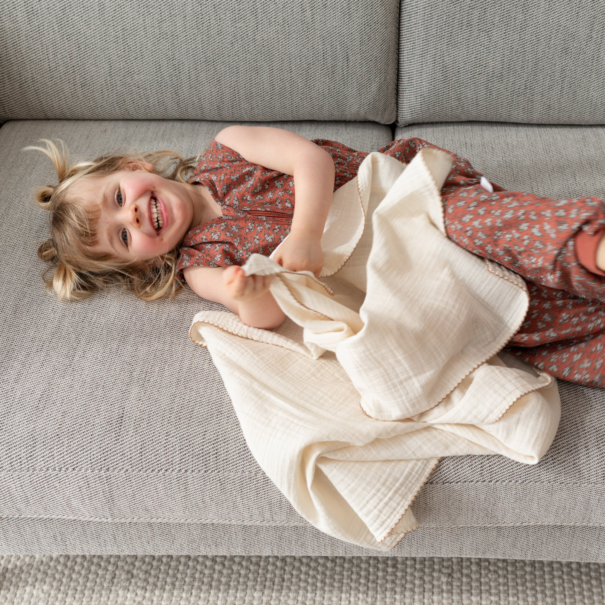 Deken Tetra 80x100cm TINNY Ecru TOG 0.5[BEDDING]