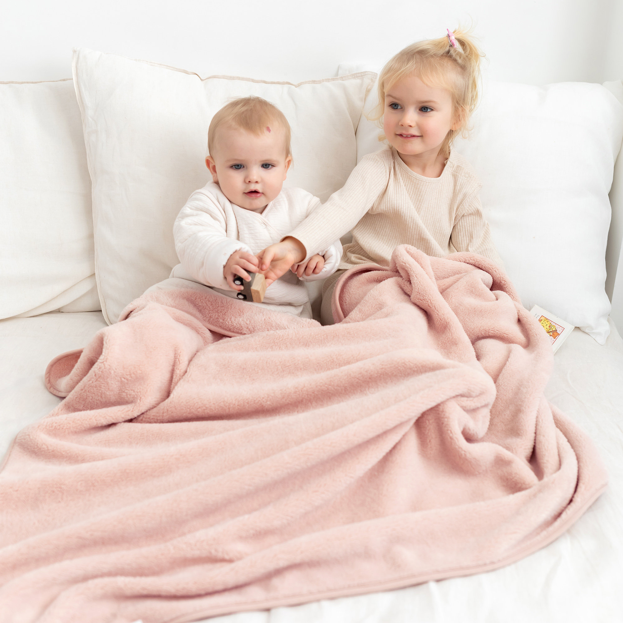 Couverture Softy 100x140cm BEMINI Blush TOG 2.5[WANDER]