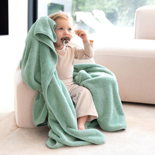 Manta Softy 100x140cm BEMINI Sauge TOG 2.5