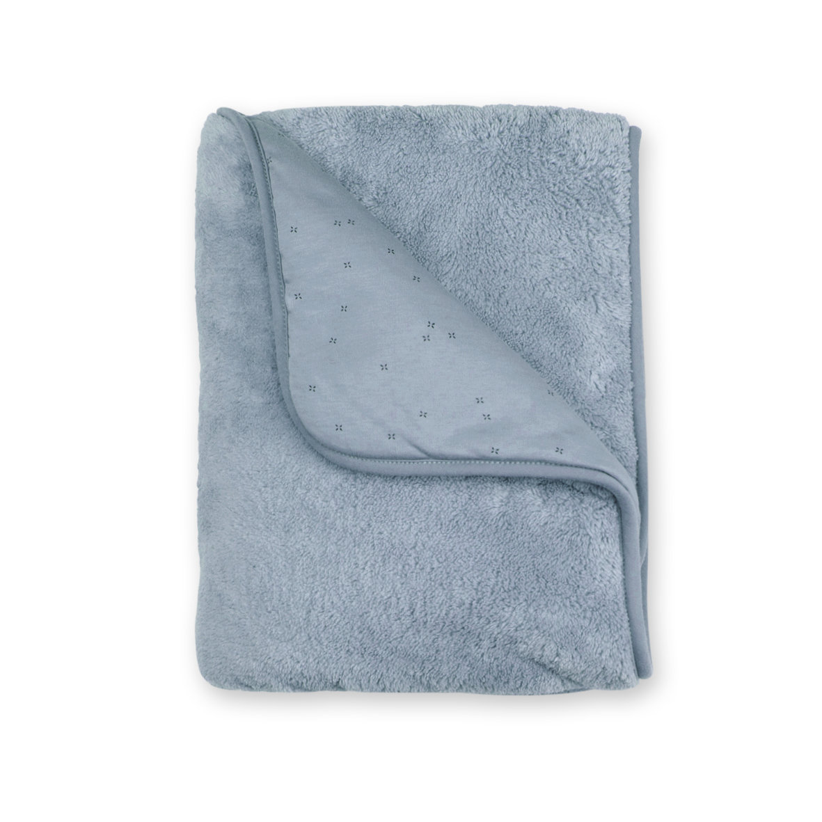 Couverture Pady jersey + softy 75x100cm BEMINI Bleu stone tog 3