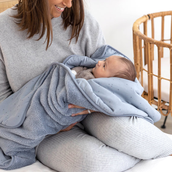 Couverture Bébé et enfant en coton doux Oeko-Tex – Couverture bébé 75 x 100  cm pour