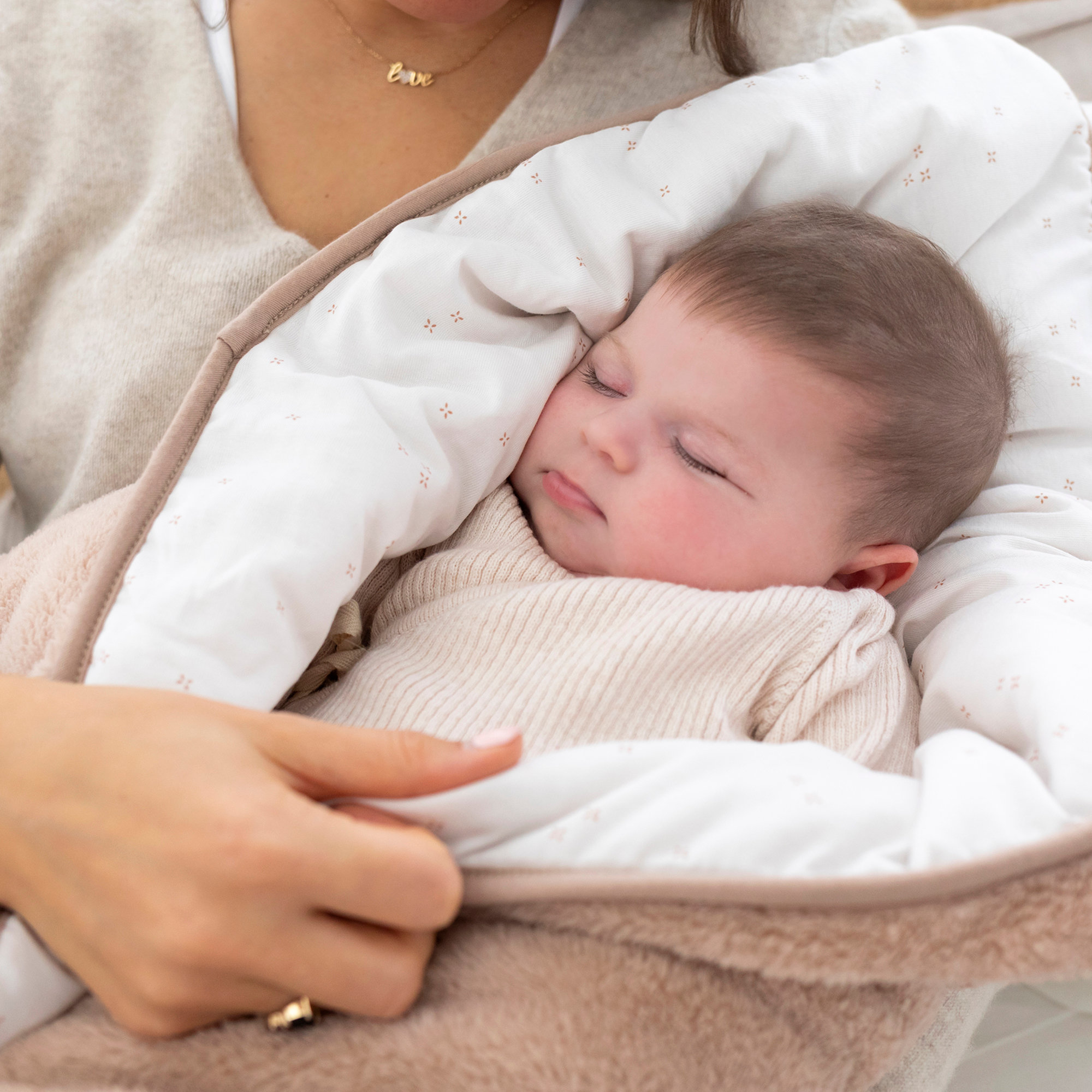 Blanket Pady jersey + softy 75x100cm BEMINI Natural TOG 3[BEDDING]