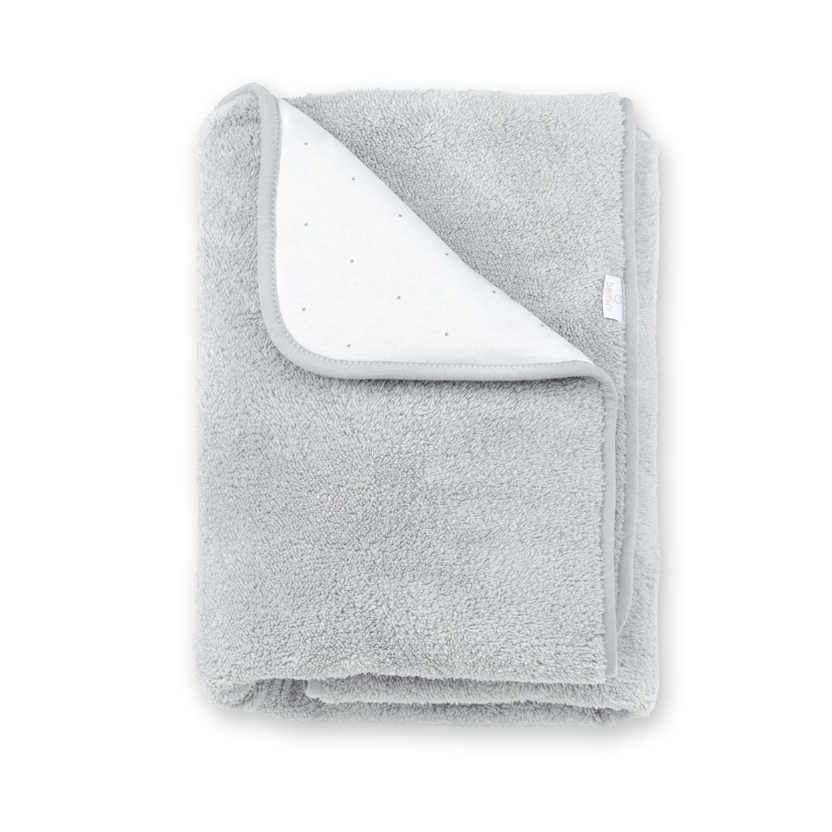 Blanket Pady jersey + softy 75x100cm BEMINI Dots plum TOG 3