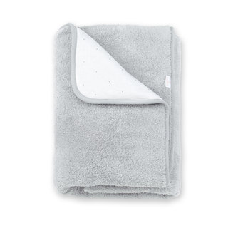 Kuscheldecke Pady jersey + softy 75x100cm BEMINI Dots plum TOG 3