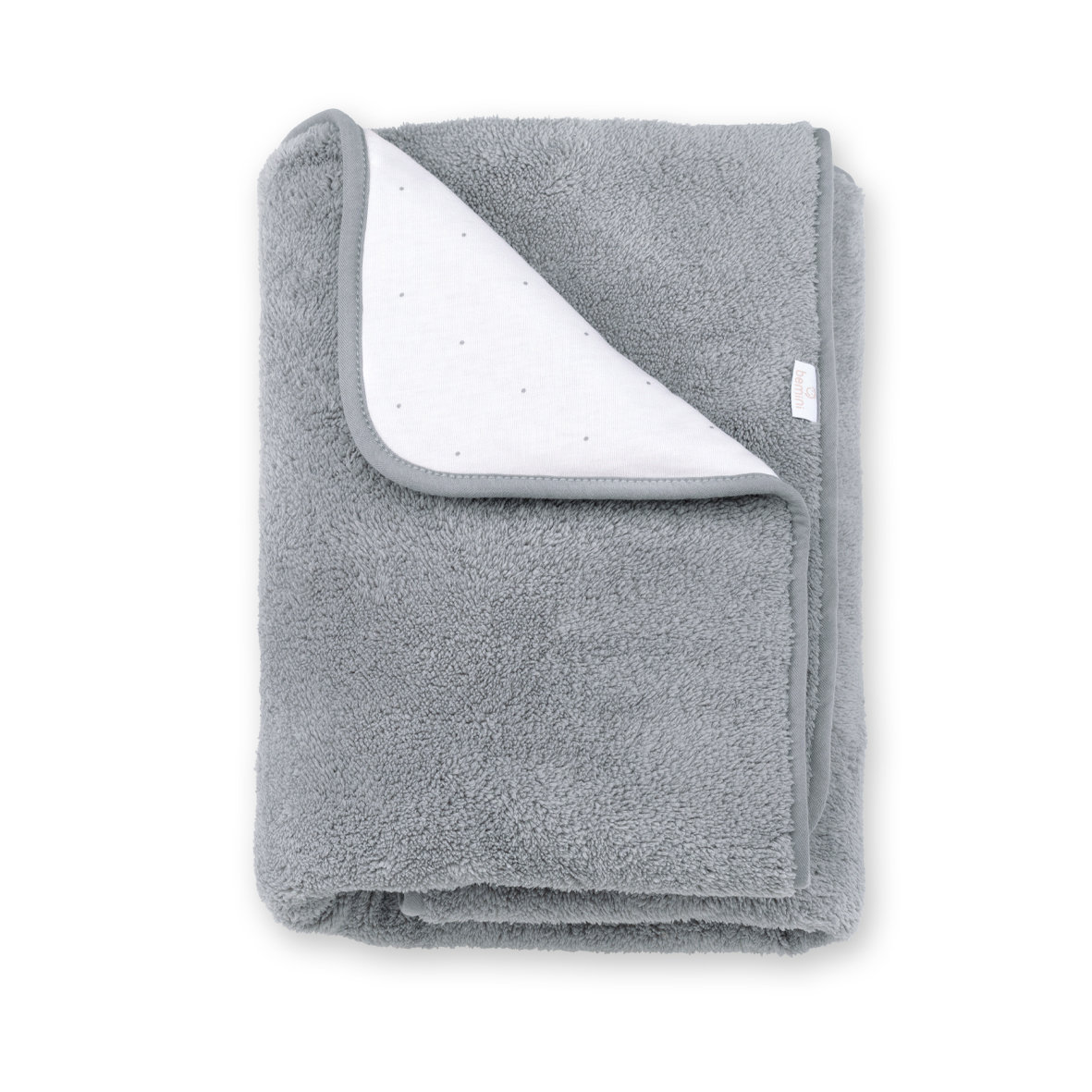 Couverture Pady jersey + softy 75x100cm CHOUX Small dot print Grizou TOG 3