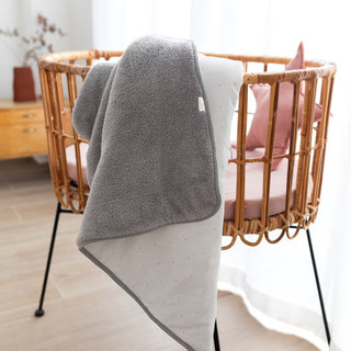 Manta Pady jersey + softy 75x100cm CHOUX Stars grizou TOG 3