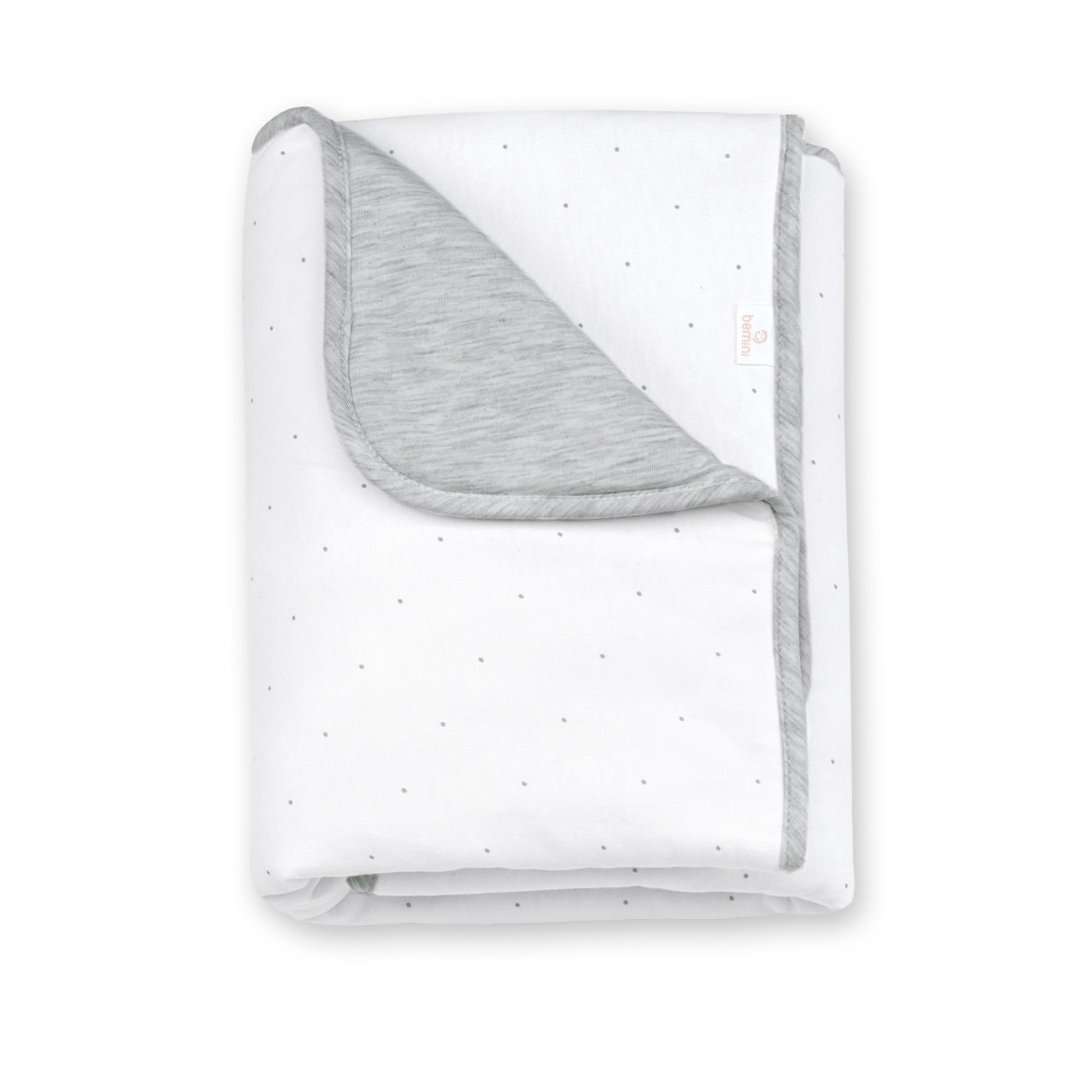 Kuscheldecke Pady jersey 75x100cm CHOUX Mix grey TOG 3