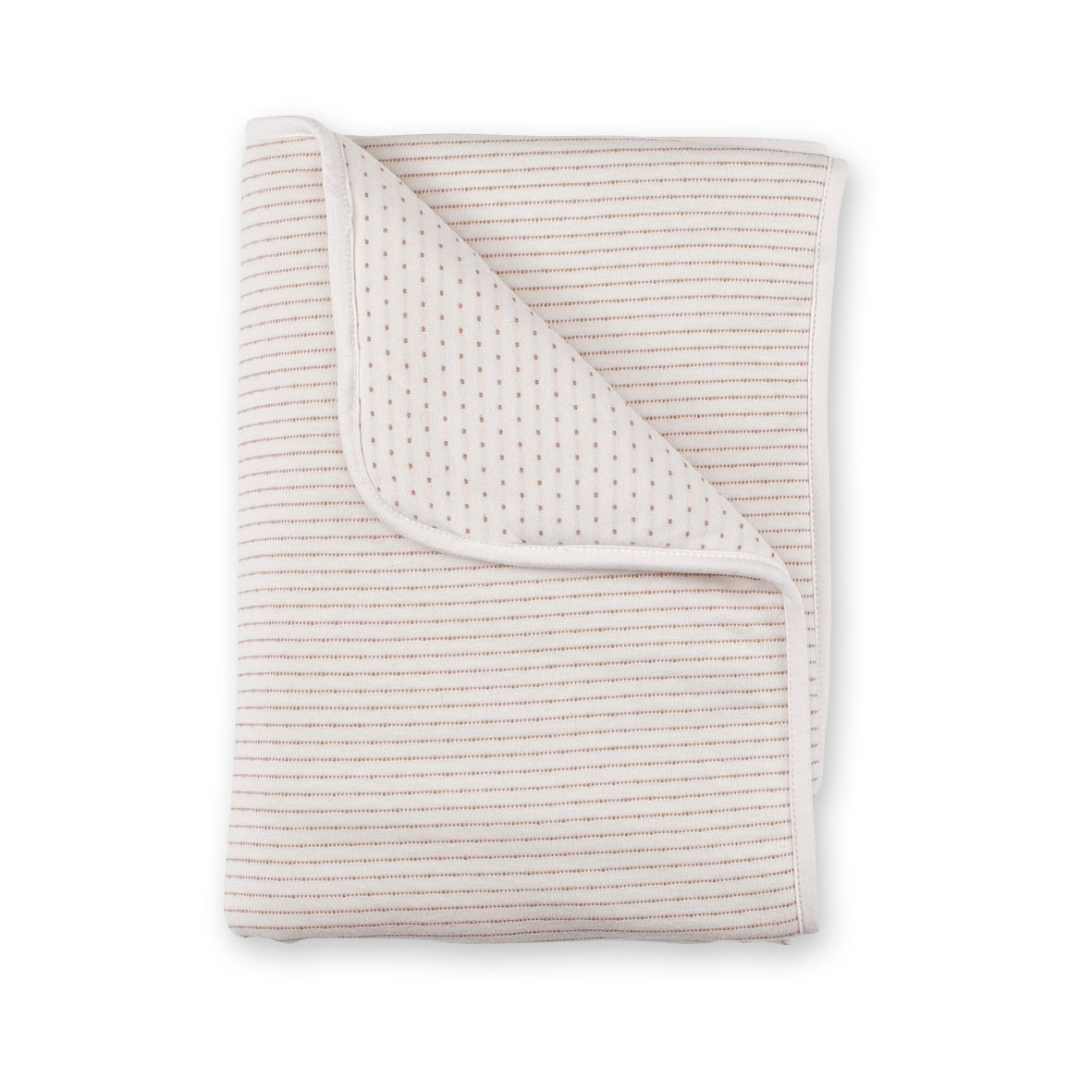 Couverture Pady twin jersey + twin jersey 75x100cm DUNES Stripe grege TOG 3