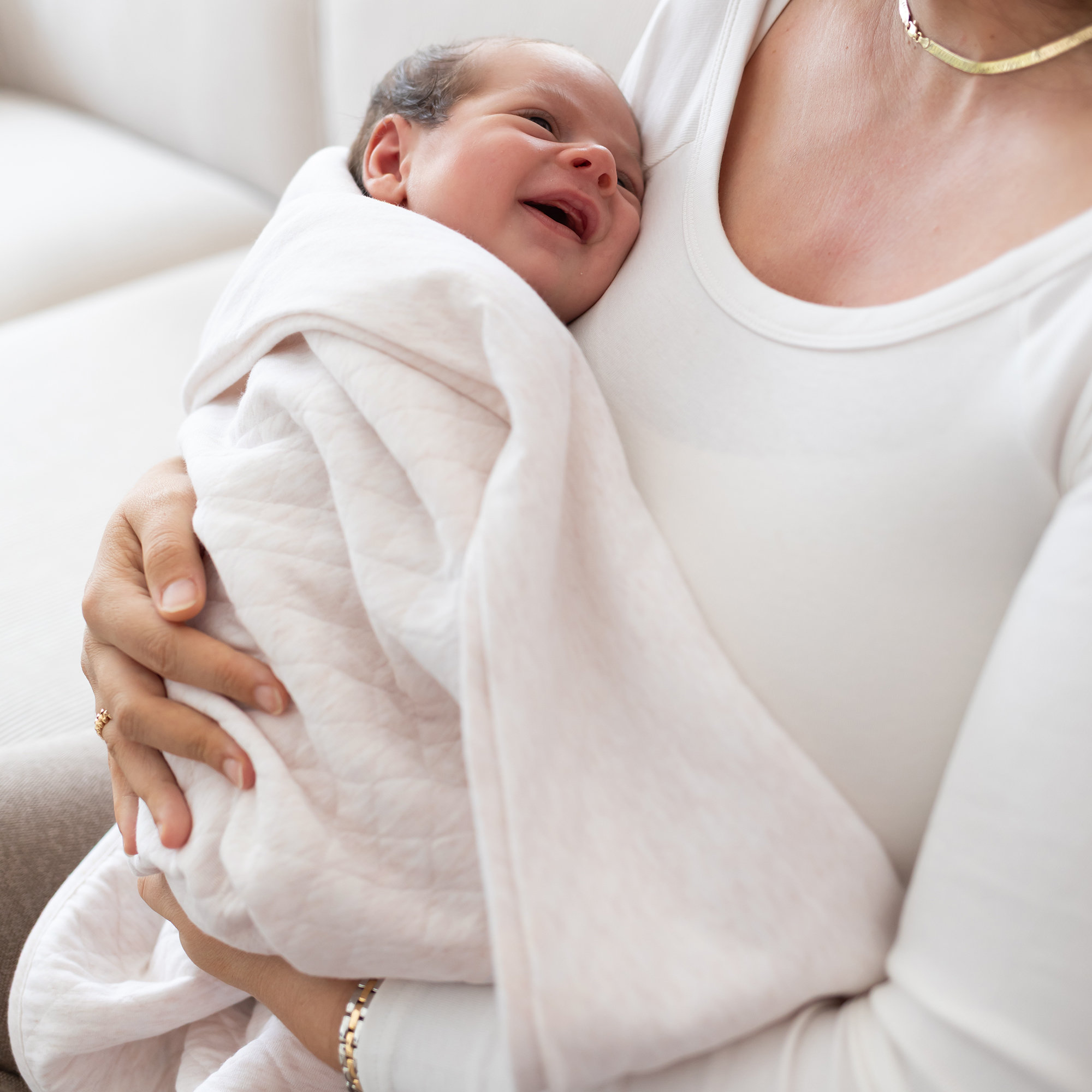 Blanket Pady quilted + jersey 75x100cm QUILT Mix tender TOG 3[BEDDING]