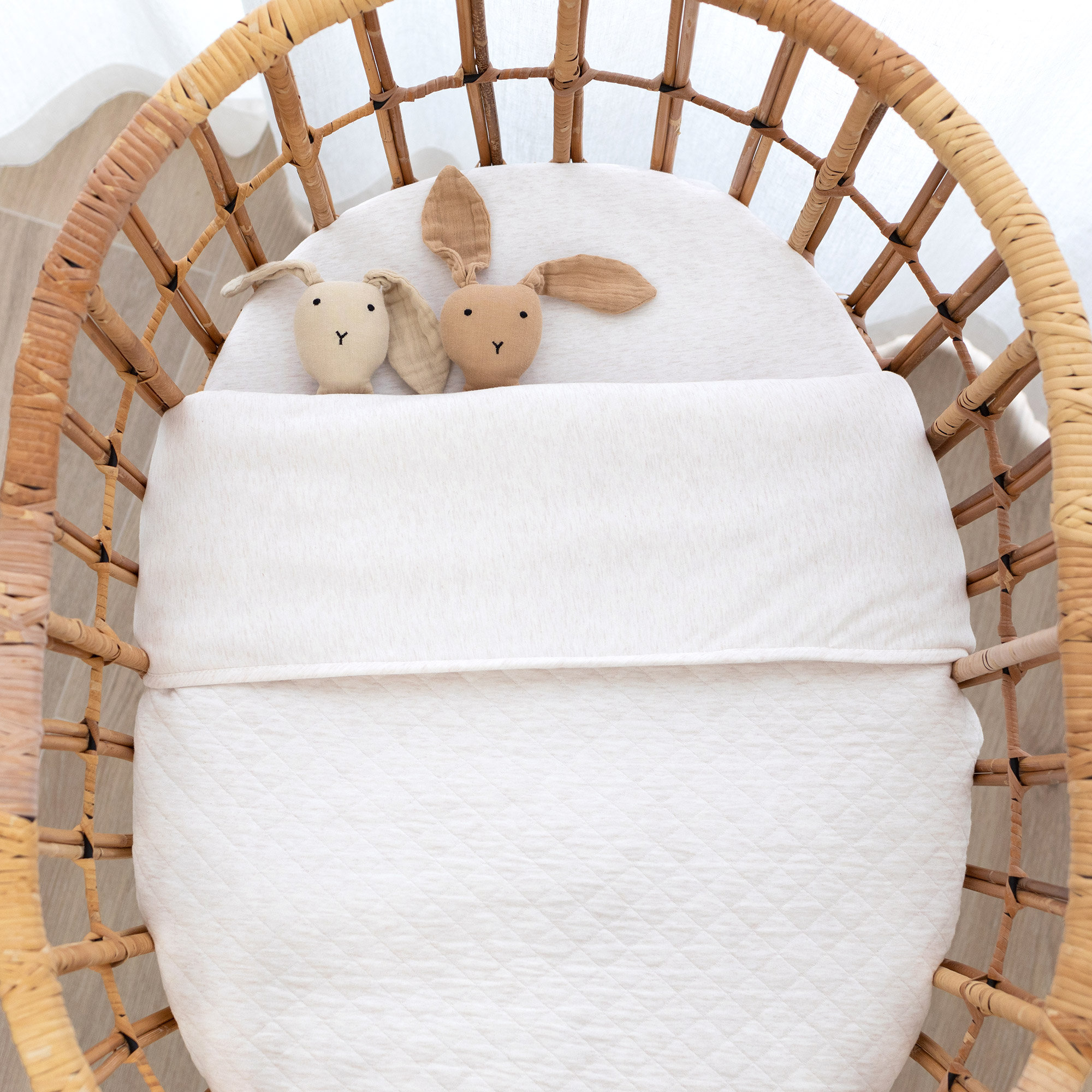 Couverture Pady quilted + jersey 75x100cm QUILT Mix tender TOG 3[WANDER]