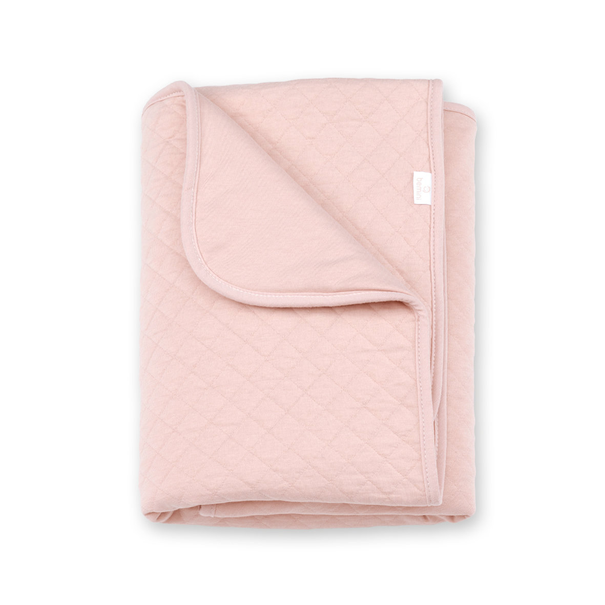 Couverture Pady quilted + jersey 75x100cm QUILT Blush TOG 3