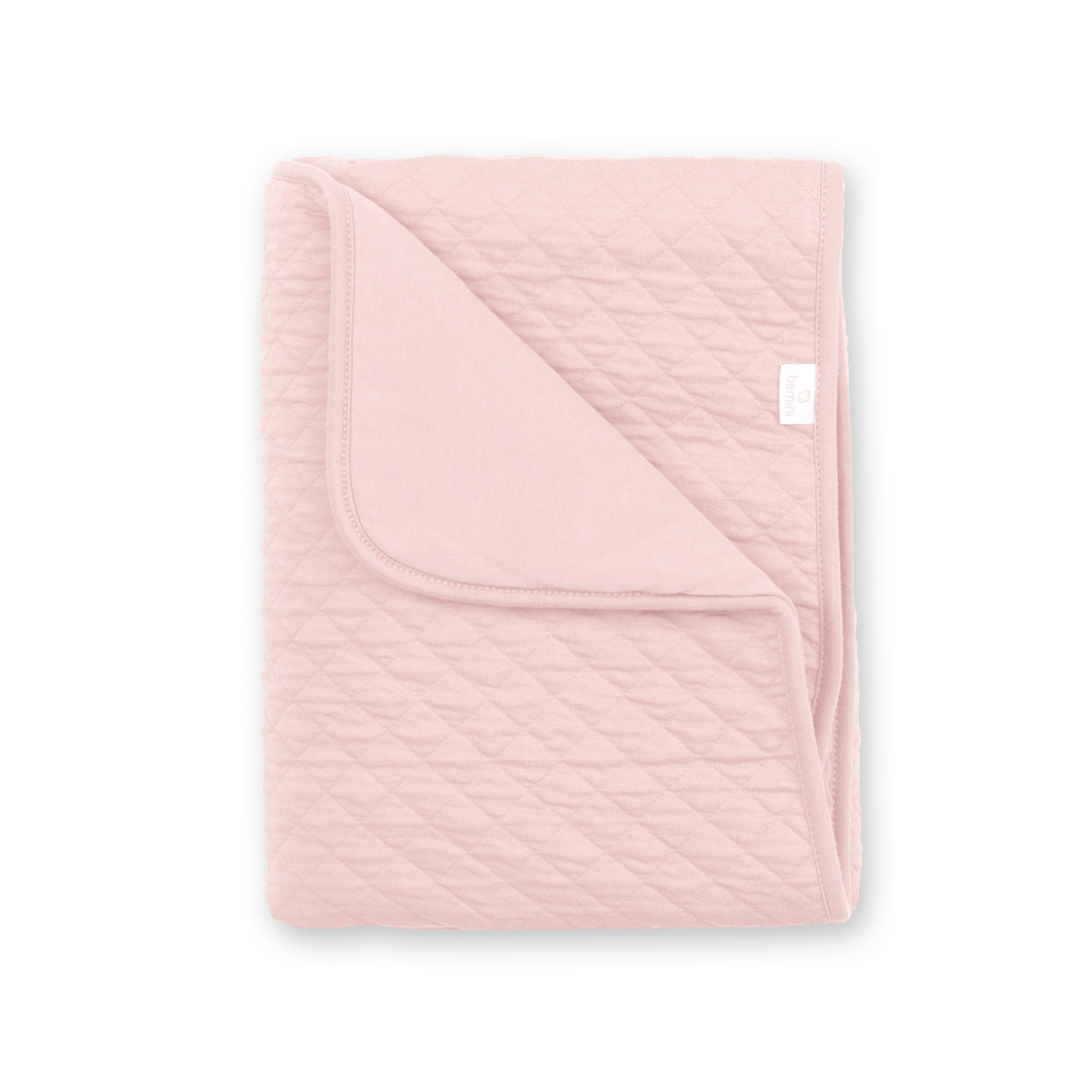 Couverture Pady quilted + jersey 75x100cm QUILT Blush tog 3