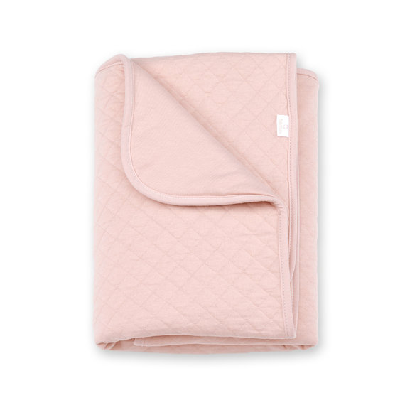 Deken Pady quilted + jersey 75x100cm QUILT Blush TOG 3