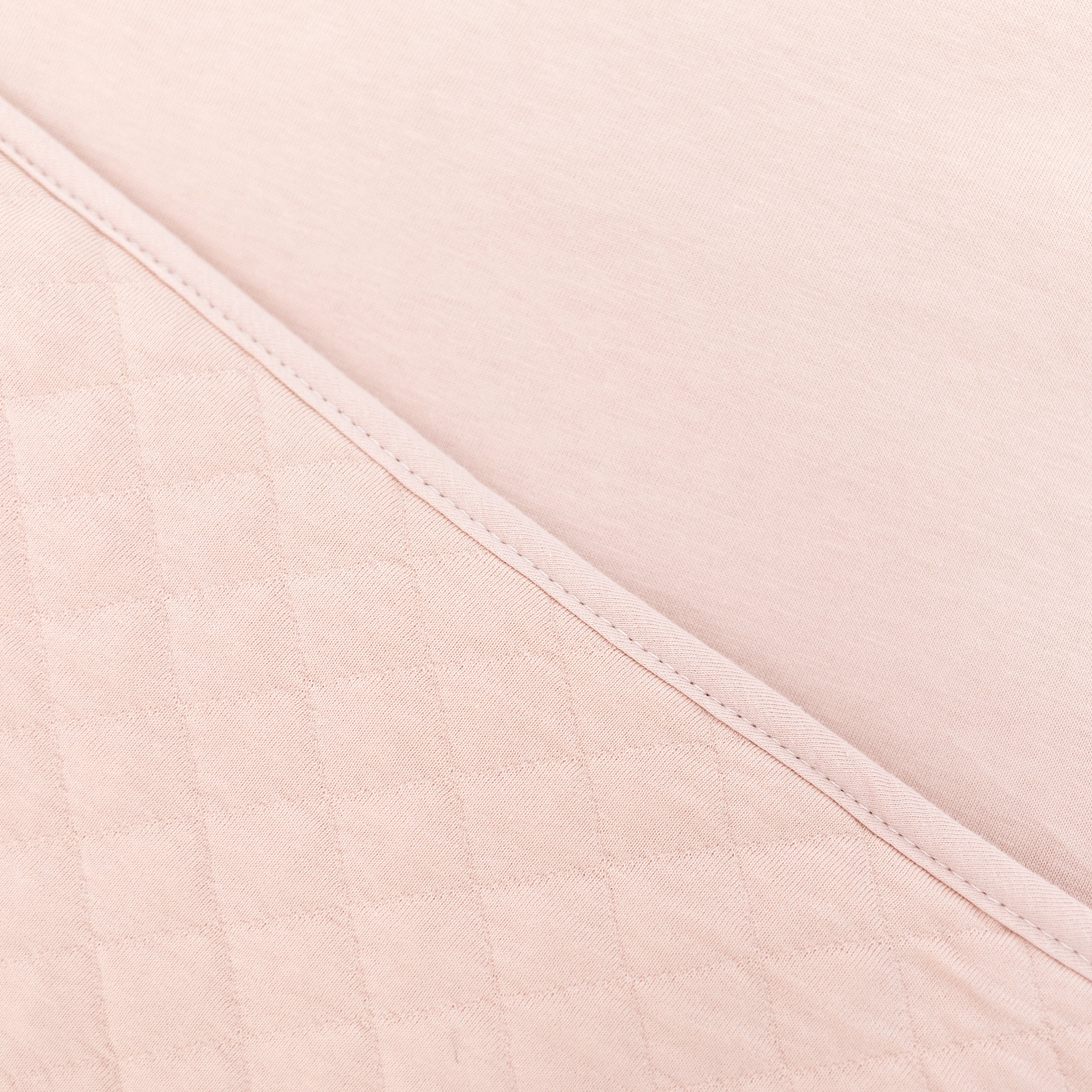 Manta Pady quilted + jersey 75x100cm QUILT Blush tog 3