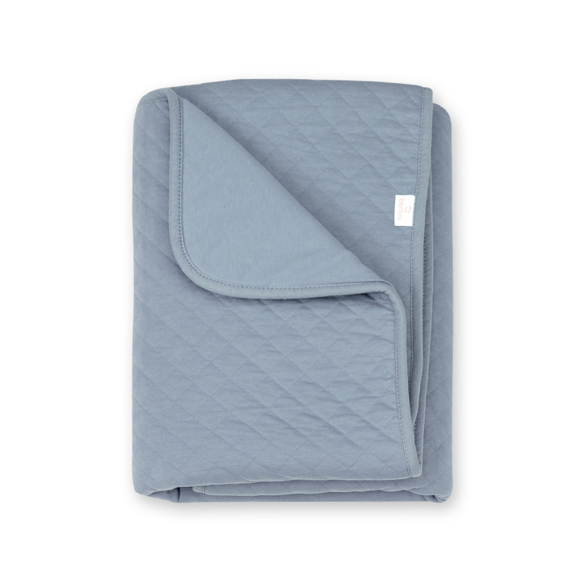 Couverture Pady quilted + jersey 75x100cm QUILT Stone TOG 3