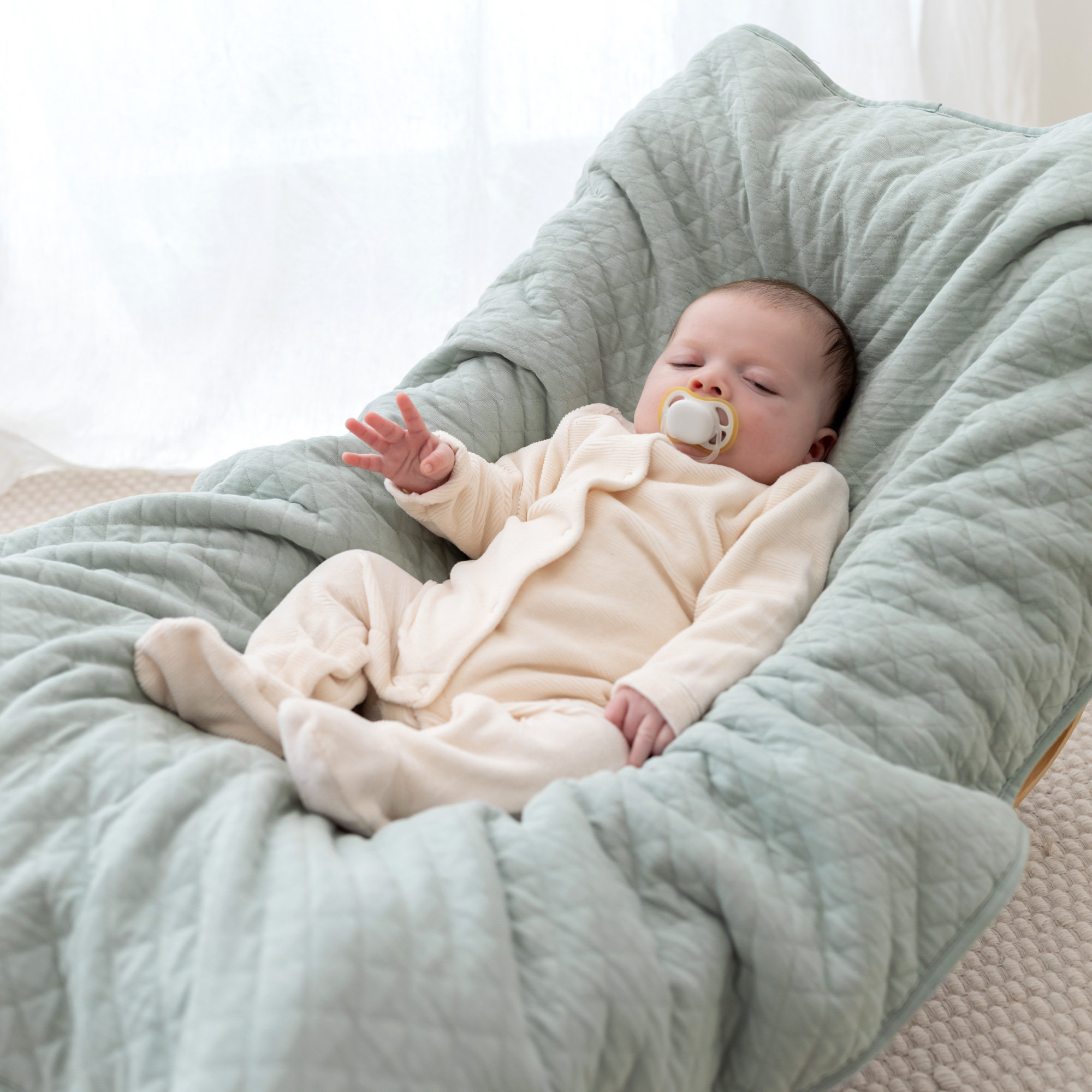 Couverture Pady quilted + jersey 75x100cm QUILT Lunar TOG 3[WANDER]