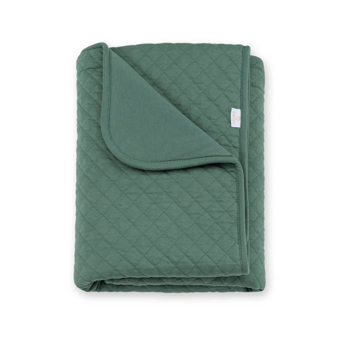 Couverture Pady quilted + jersey 75x100cm QUILT Green TOG 3