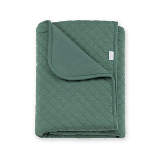 Manta Pady quilted + jersey 75x100cm QUILT Green TOG 3