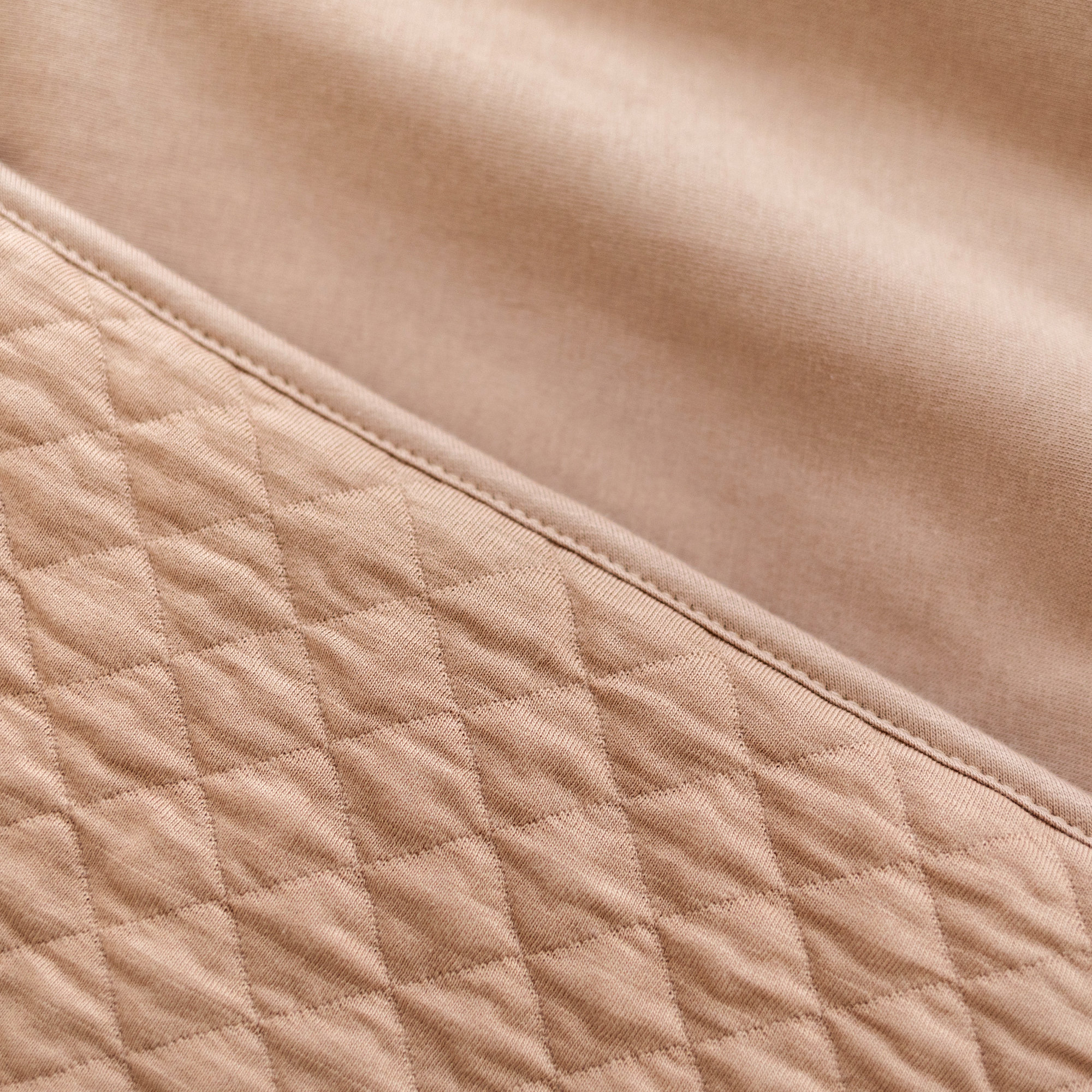 Couverture Pady quilted + jersey 75x100cm QUILT Beige tog 3[WANDER]