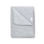 Blanket Pady quilted + jersey 75x100cm QUILT Mix grey tog 3