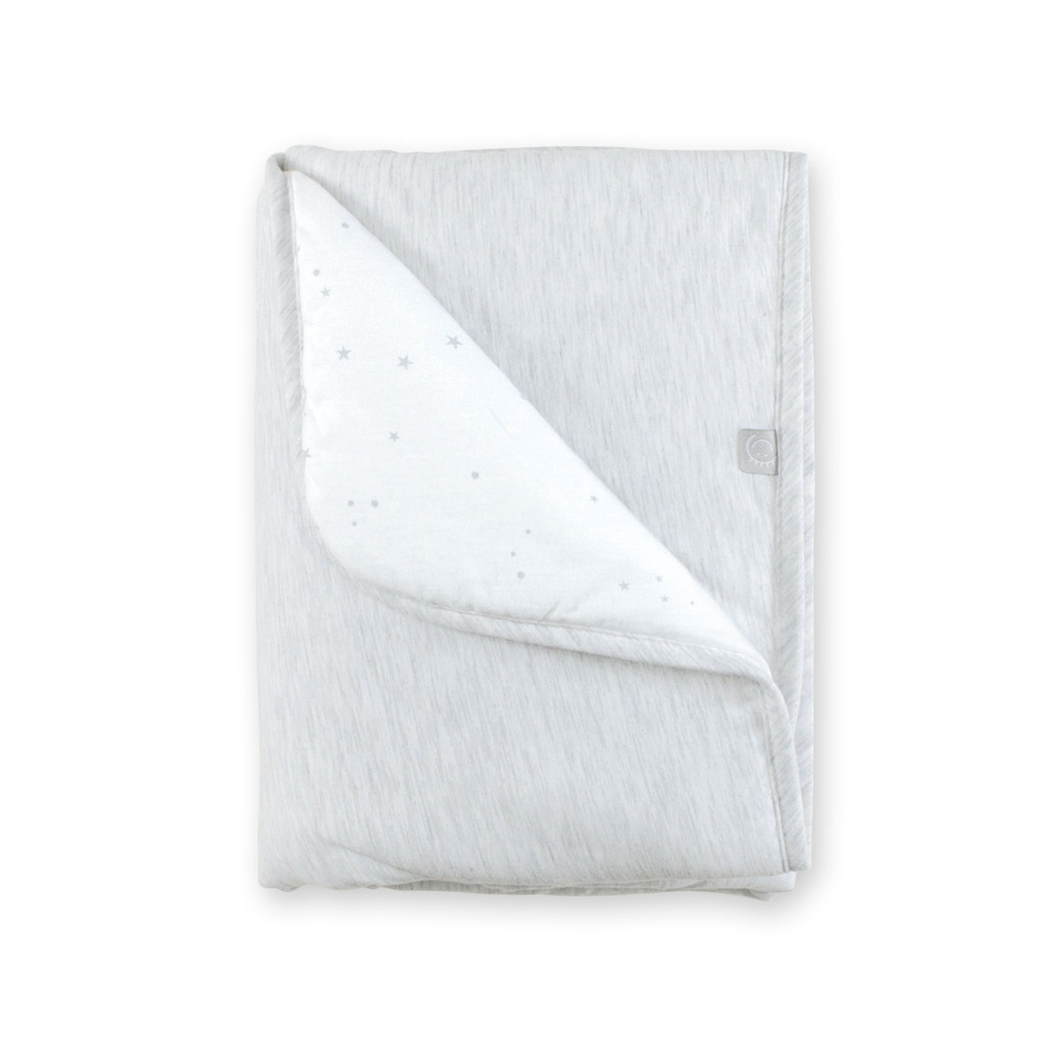 Blanket Pady jersey + jersey 75x100cm STARY Stars plum TOG 3