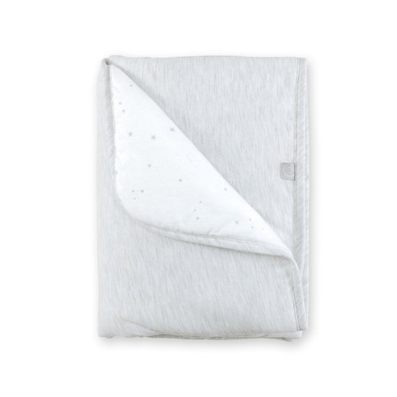 Deken Pady jersey + jersey 75x100cm STARY Stars plum TOG 3