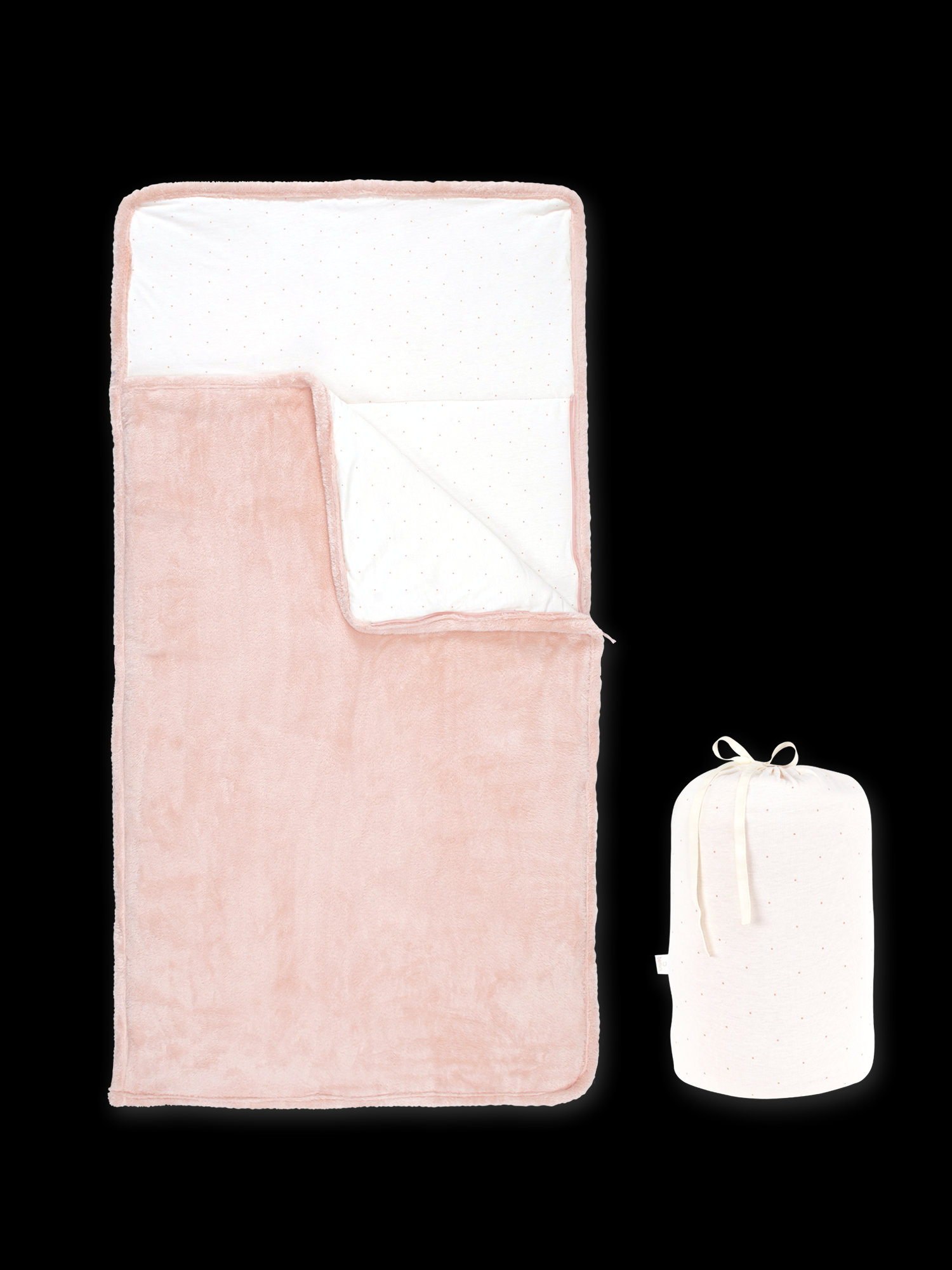 Camping Bag Cosy cocoon 70x140cm CHOUX Rose blush TOG 3