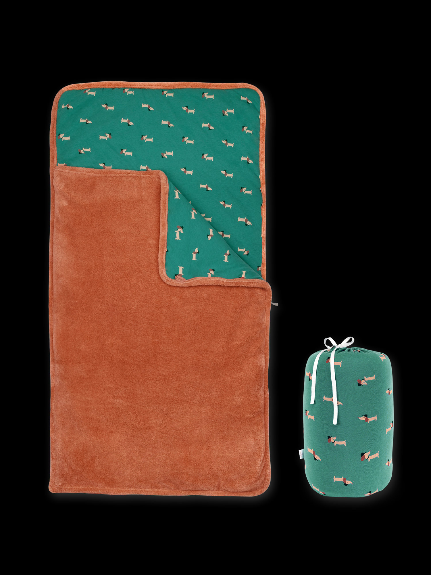 Camping Bag Cosy cocoon 70x140cm WOUFF Noisette TOG 3