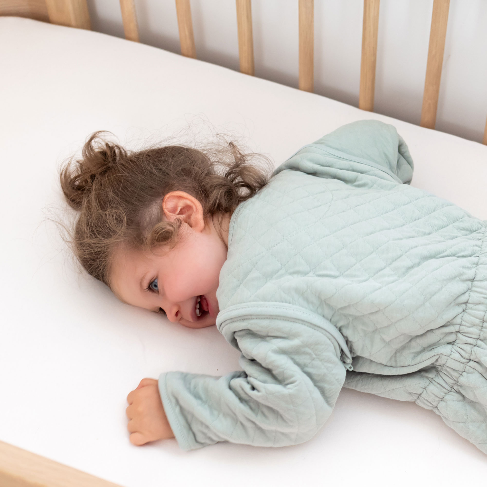 Matratzenschoner für kinderbett 100% Baumwolle + Polyurethanfolie 70x140cm MATPR White[BEDDING]