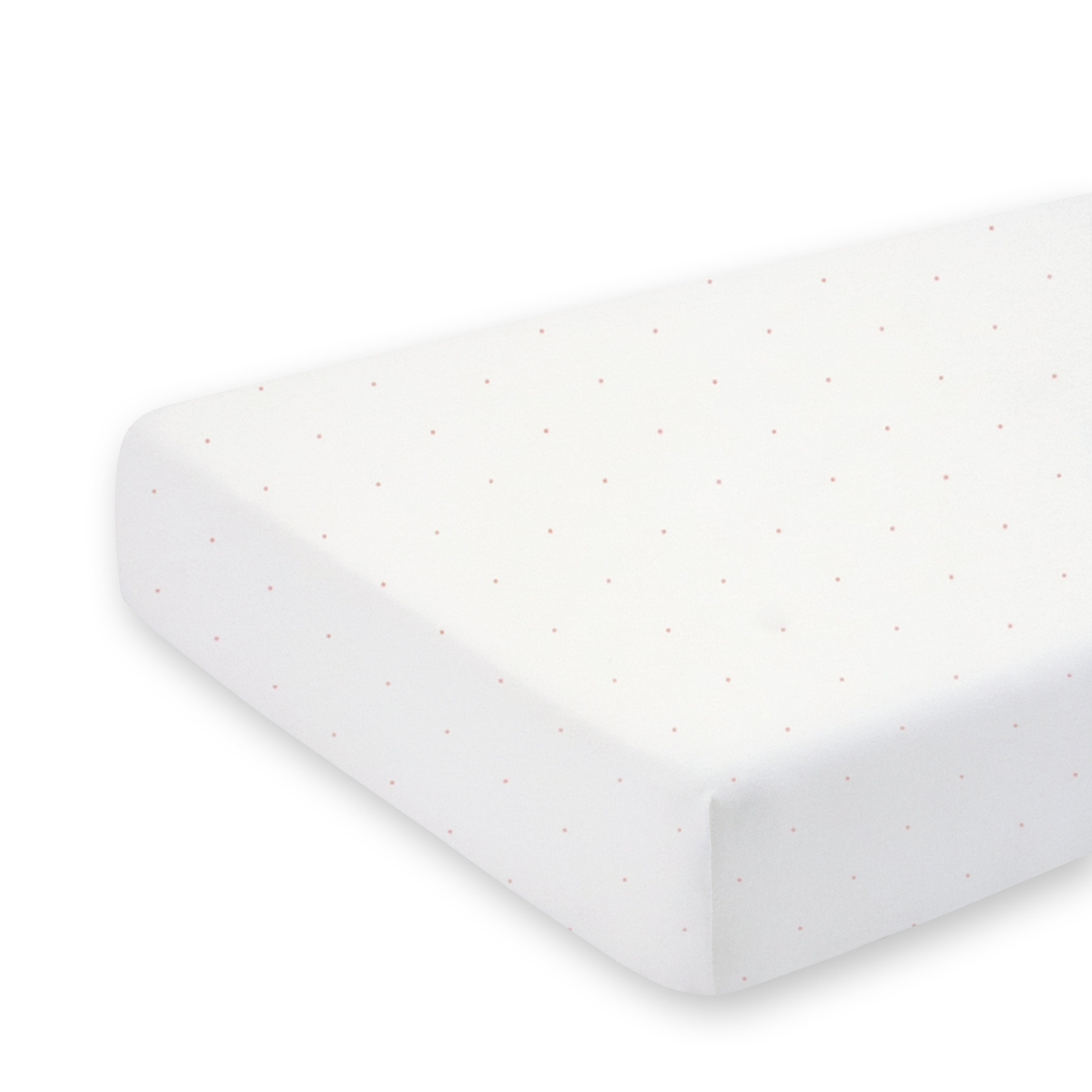 Hoeslaken wieg Jersey 40x90cm CHOUX Small dot print ecru