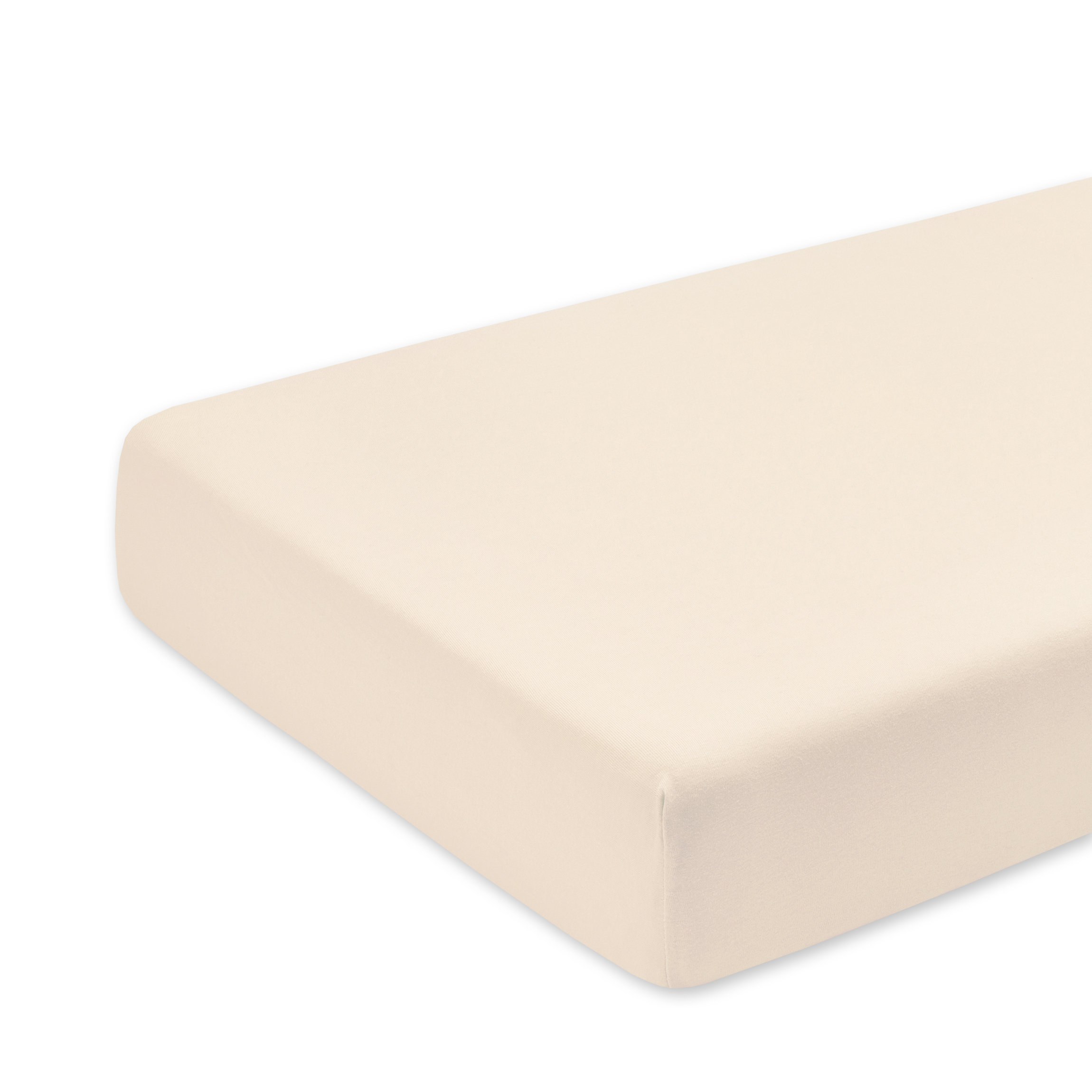 Crib sheet Jersey 40x90cm  Cream