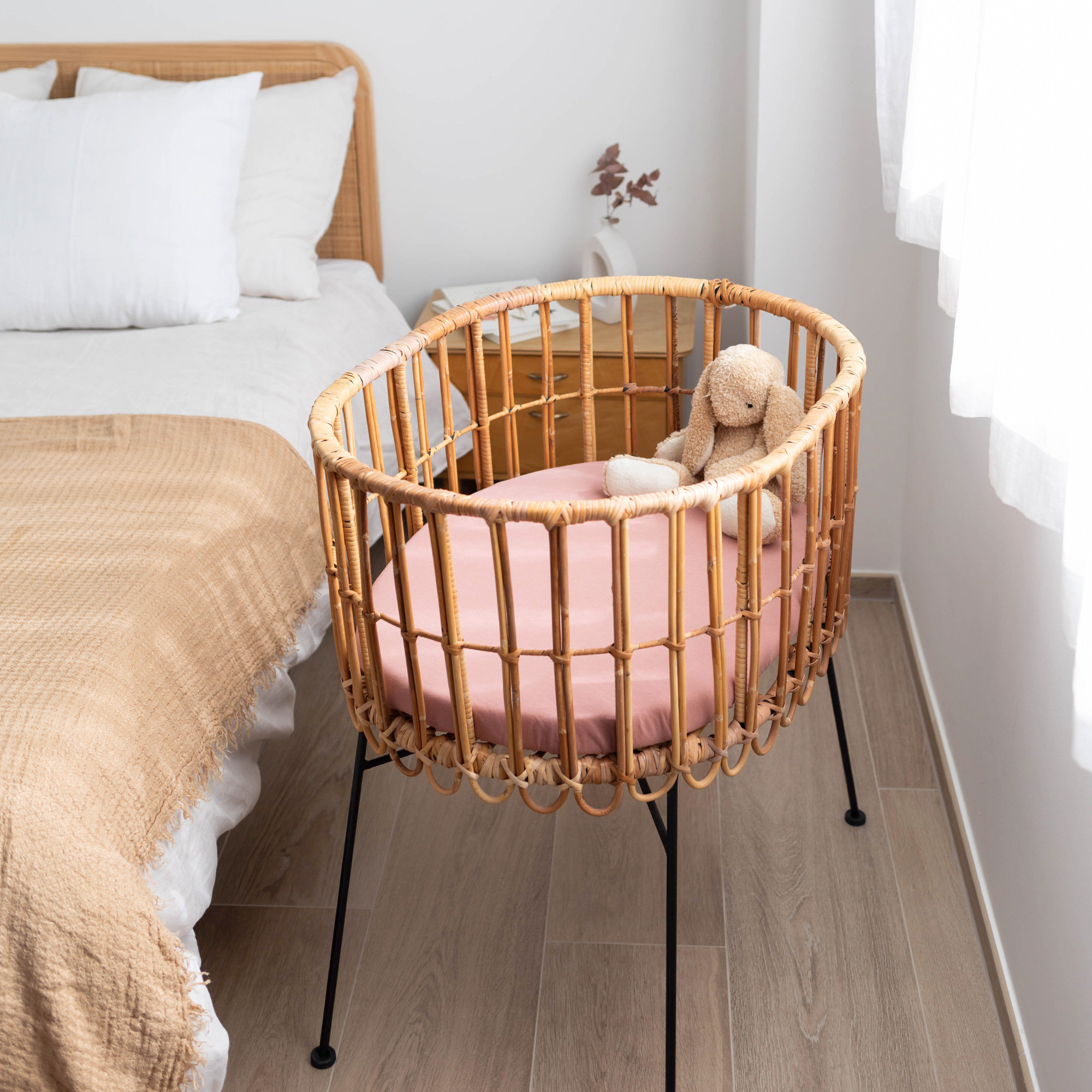 Crib sheet Jersey 40x90cm  Vintage