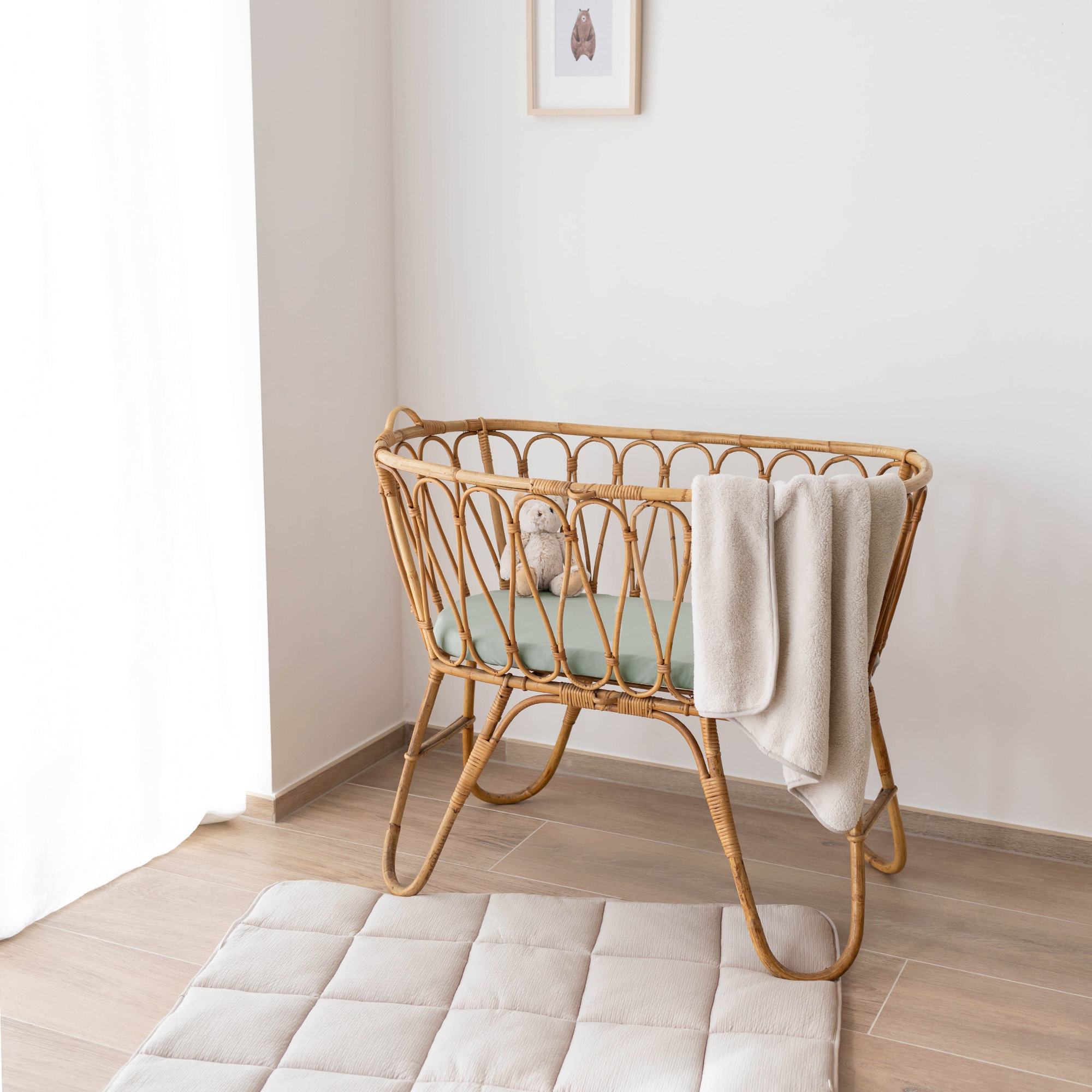 Spannbettlaken wiege Jersey 40x90cm  Lunar[BEDDING]