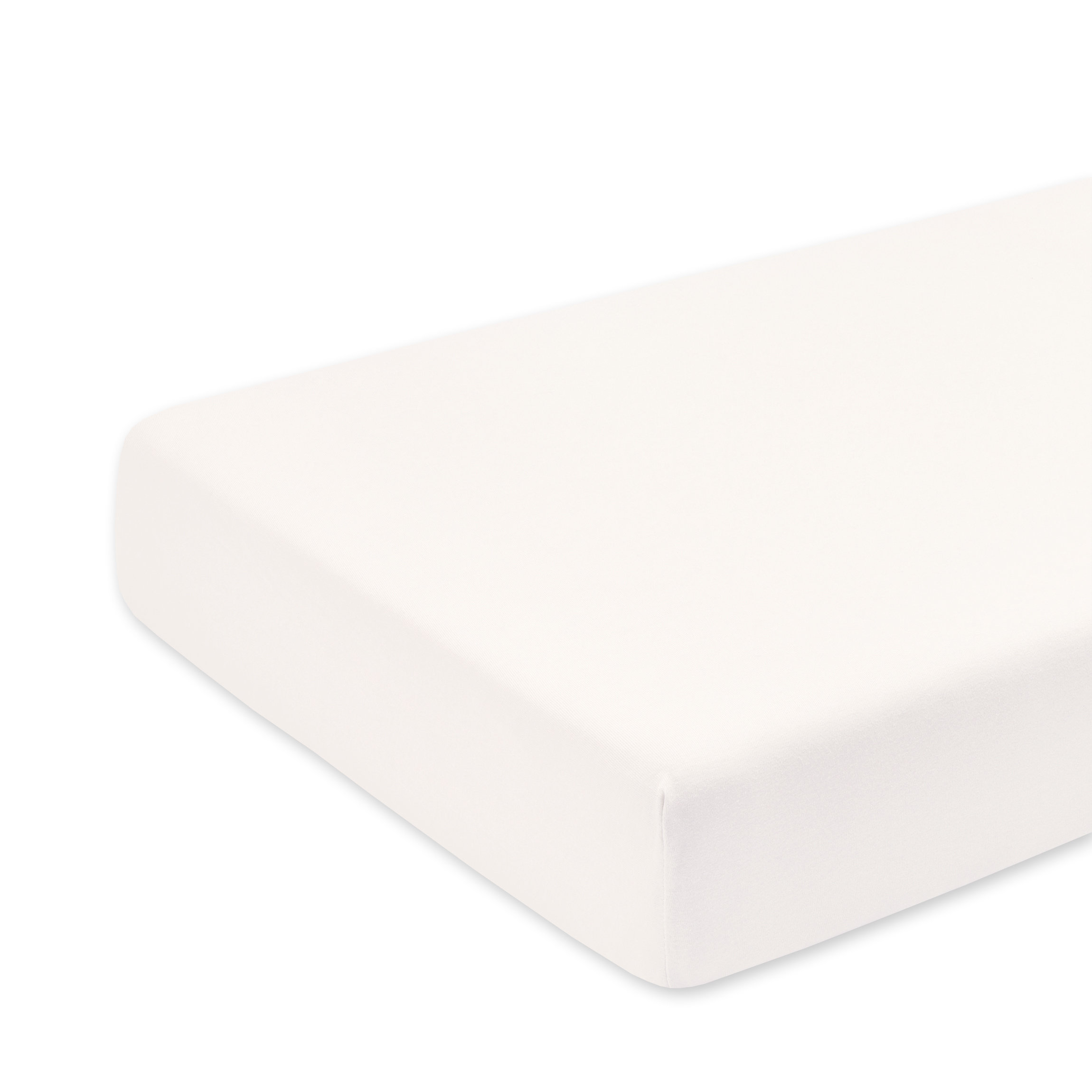 Hoeslaken wieg Jersey 50x90cm  Ecru