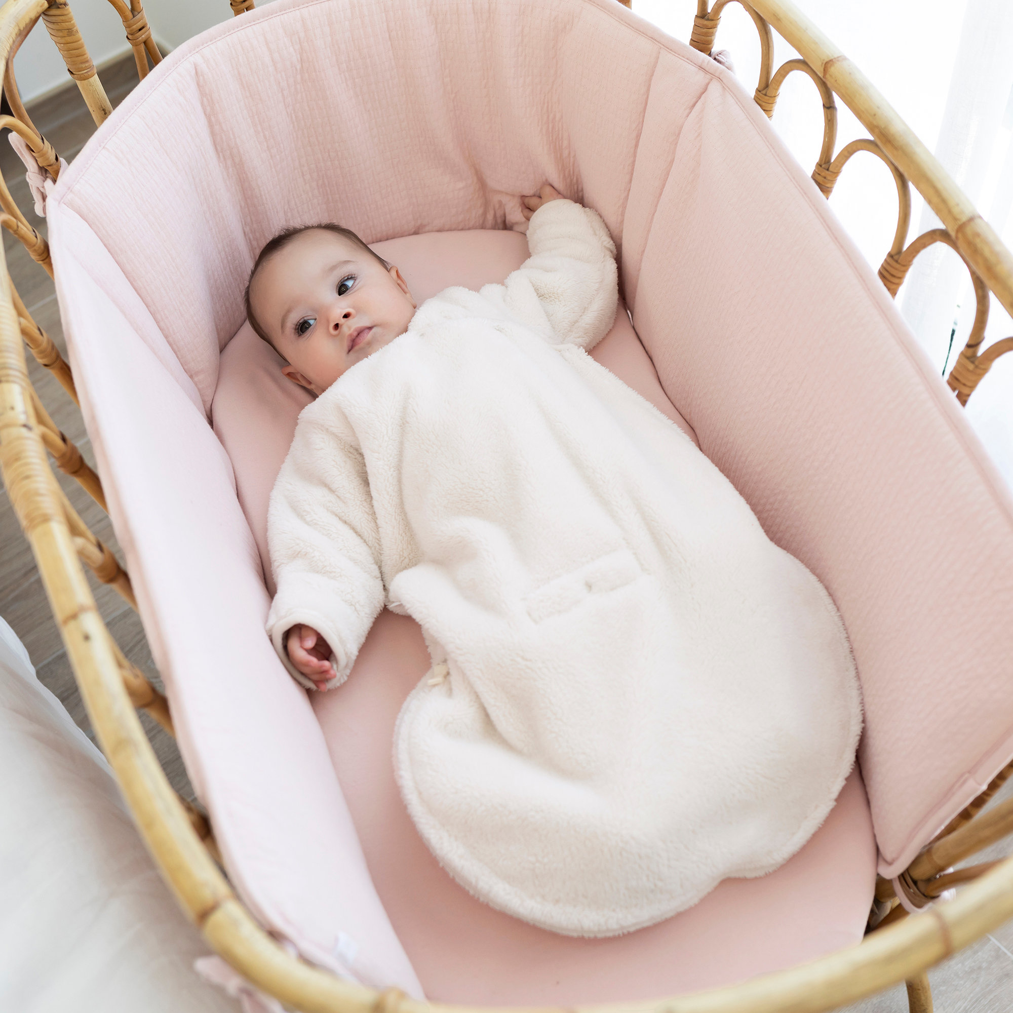 Crib sheet Jersey 50x90cm  Rosa[BEDDING]