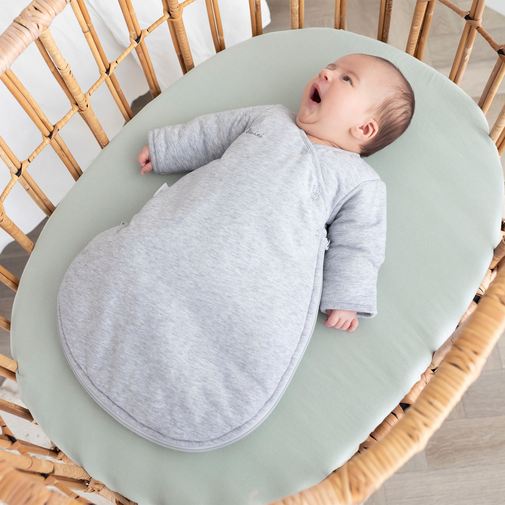 Sábana bajera cuna Jersey 50x90cm  Verdi[BEDDING]