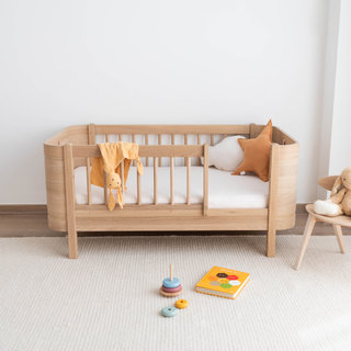 Hoeslaken bed Jersey 60x120cm  White