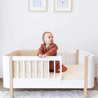 Hoeslaken bed Jersey 60x120cm  Cream