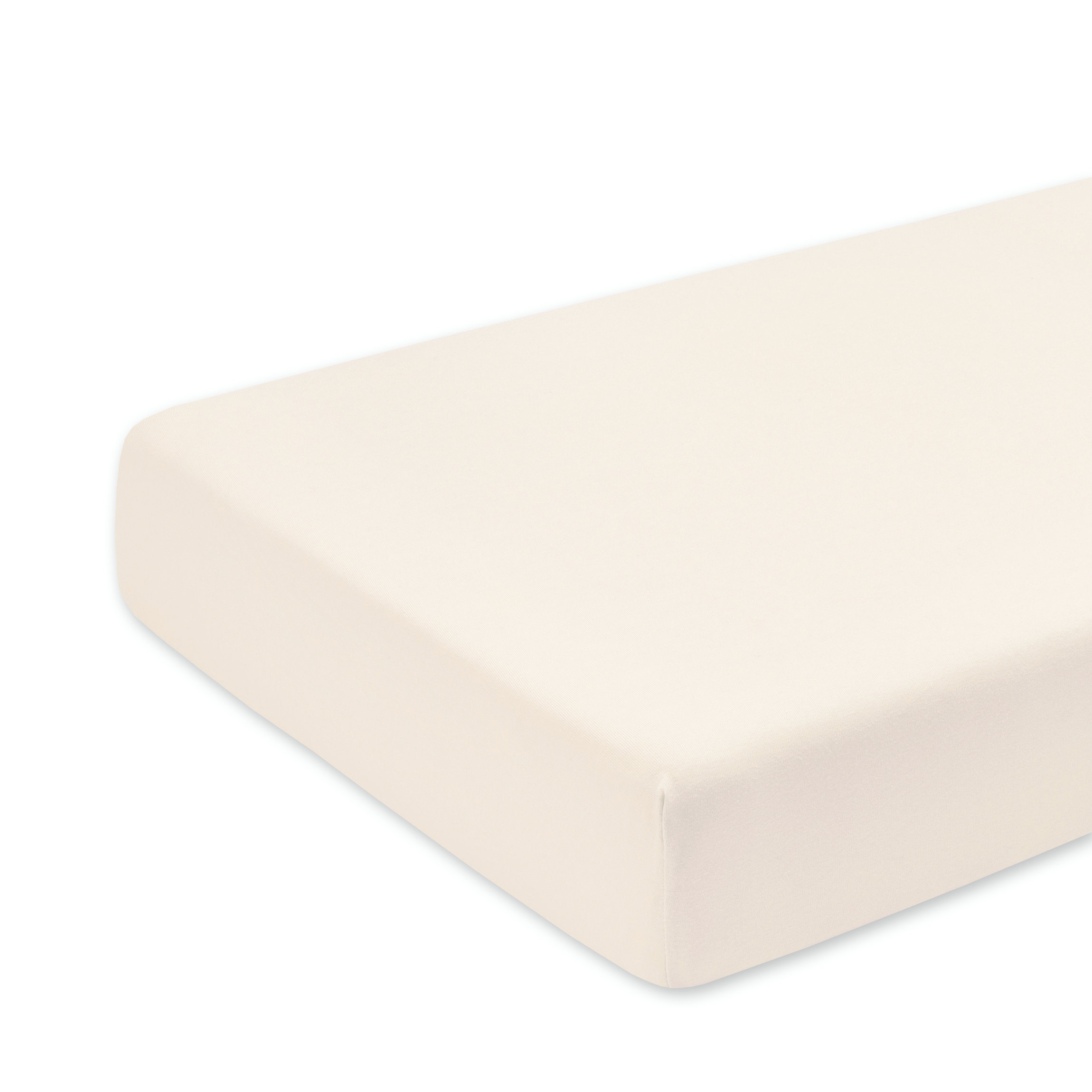 Spannbettlaken Weicher Jersey 60x120cm  Cream