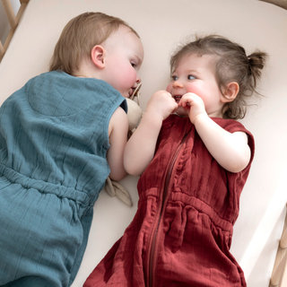 Hoeslaken bed 100% katoen 70x140cm  Ecru