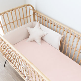 Drap housse lit Jersey 70x140cm  Rosa