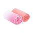 Box of 2 swaddles Cotton muslin 120x120cm DOLCE Rose + corail