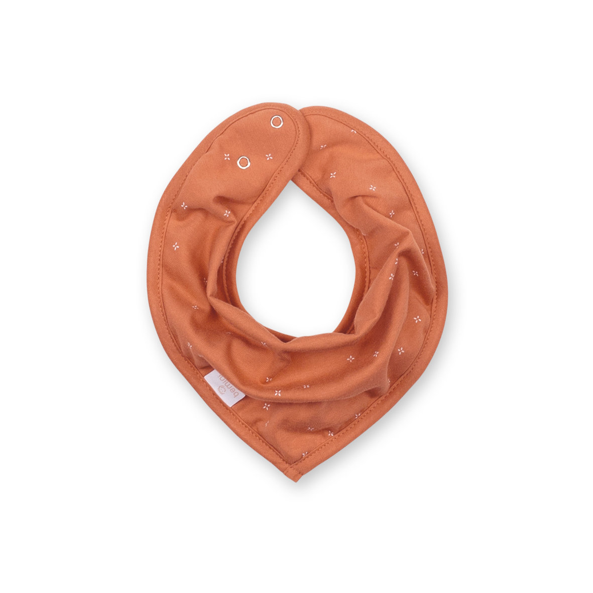 Bib waterproof Jersey 25cm OUPSS Mini print caramel